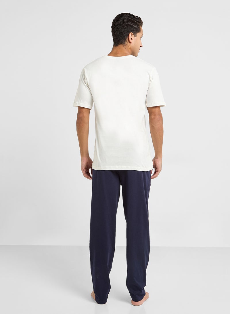 Seventy Five Nightwear T-Shirt & Pants Sets  - Image 2