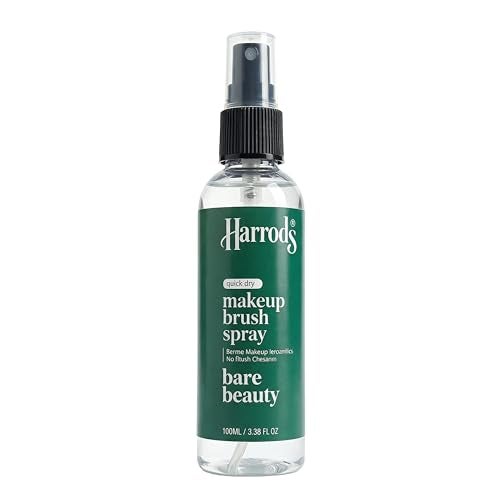 Harrods Makeup Brush Cleanser Spray, Quick Dry Brush Cleaner for Makeup Brushes, Sponges & Beauty Tools, No-Rinse Cleaning Solution for Daily Use & Travel, 100 ml - Image 1