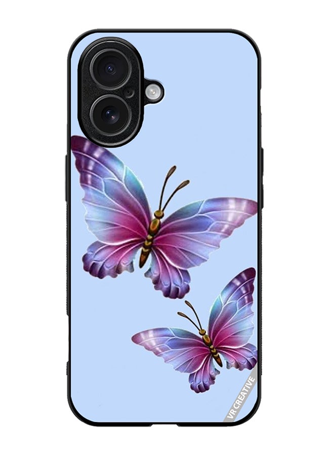 VR CREATIVE Protective Case Cover For Apple iPhone 17 Butterflies Design Multicolour
