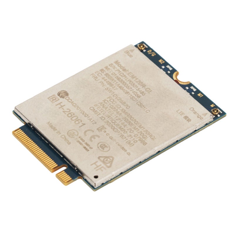 4G LTE Module M.2 Interface: High Speed 600Mbps Connection - Wide Frequency Band Support CAT12 Network Card Module for ThinkPad X1 Yoga Gen 6, P15s Gen 2, T15p Gen 2, Home, Office and On-the-go Use - Image 1