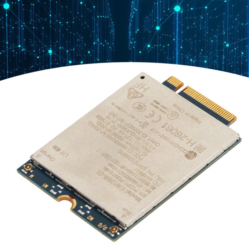 4G LTE Module M.2 Interface: High Speed 600Mbps Connection - Wide Frequency Band Support CAT12 Network Card Module for ThinkPad X1 Yoga Gen 6, P15s Gen 2, T15p Gen 2, Home, Office and On-the-go Use - Image 5