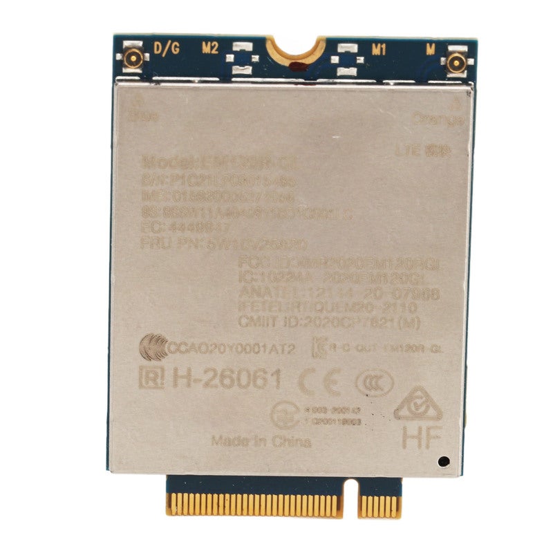 4G LTE Module M.2 Interface: High Speed 600Mbps Connection - Wide Frequency Band Support CAT12 Network Card Module for ThinkPad X1 Yoga Gen 6, P15s Gen 2, T15p Gen 2, Home, Office and On-the-go Use - Image 4