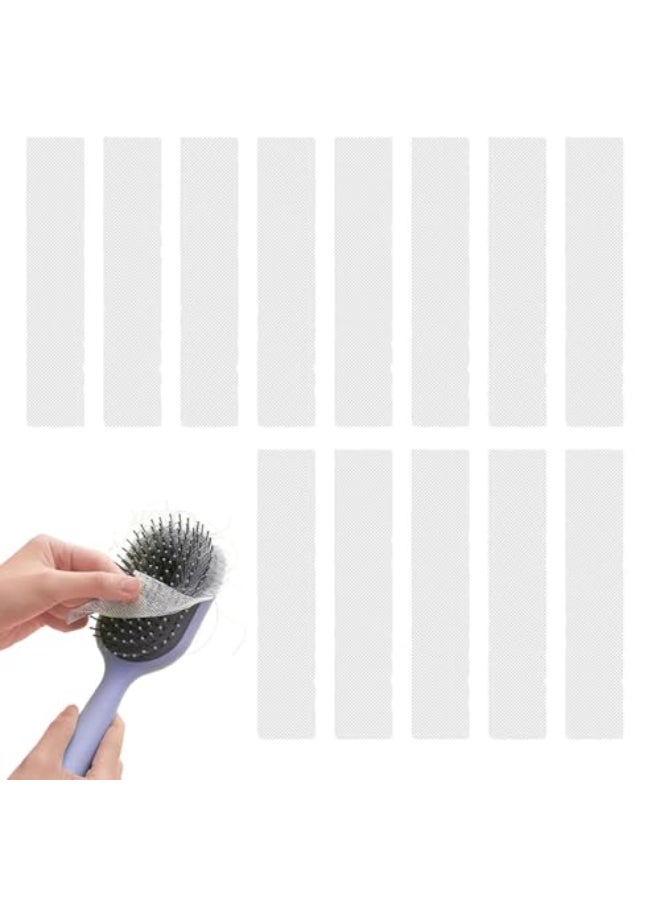 ArrErr 100 Pack Hair Brush Cleaner Disposable Hair Brushes Cleaning Tool Comb Cleaner Net Cover Screen Guards Hairbrush Hair Remover for Detangling Hair Brush Detangler Natural Bamboo Bristles - Image 1