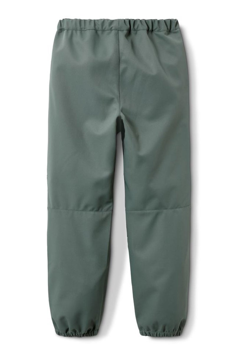 Tchibo سروال أطفال أولاد من قماش ناعم، أخضر مائل إلى الرمادي - Image 3