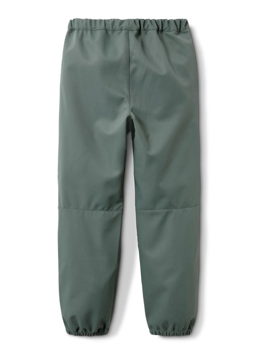 Tchibo Kids Boy Soft Shell Hose Trouser, Sage Green  - Image 3