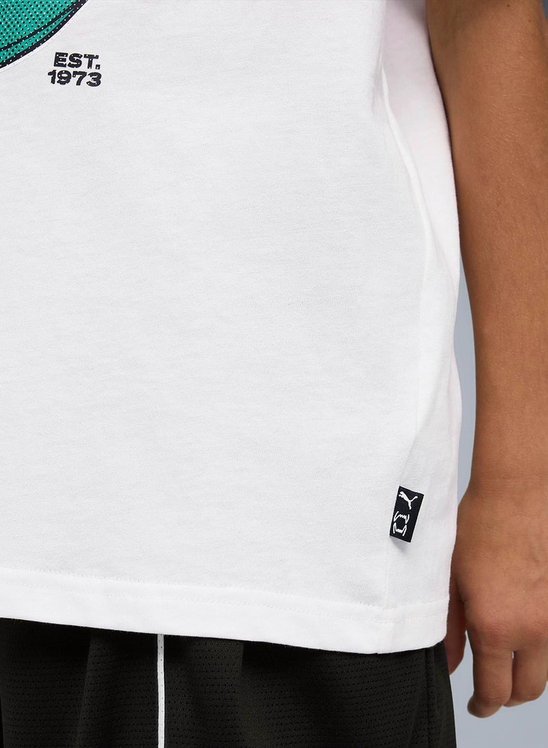 بوما تيشيرت كرة سلة شبابي مريح بخطأ فادح - Image 3