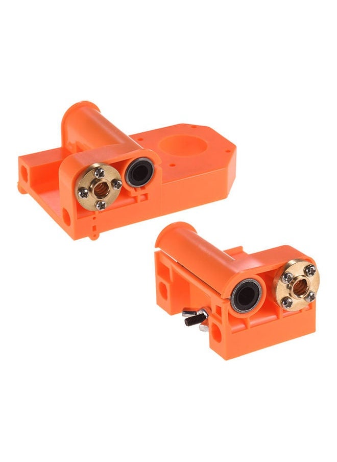 NIBEMINENT 2-Piece 3D Printer Injection Parts Orange  - Image 1