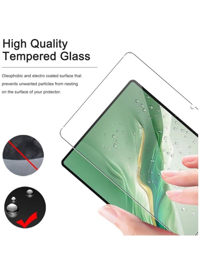 2 Pack Screen Protector for Honor MagicPad 2 12.3 inch, 9H Toughness Premium Shatterproof Scratch-Resistant Anti-Fingerprint No-Bubble HD Ultra Clear Tempered Glass Screen Protector - Image 5