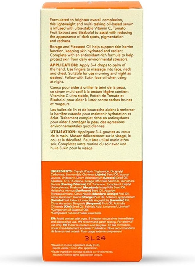 Sukin Sukin Natural Actives Brightening Serum, Enriched With Borage Seed Oil & Bisabolol  - Image 4