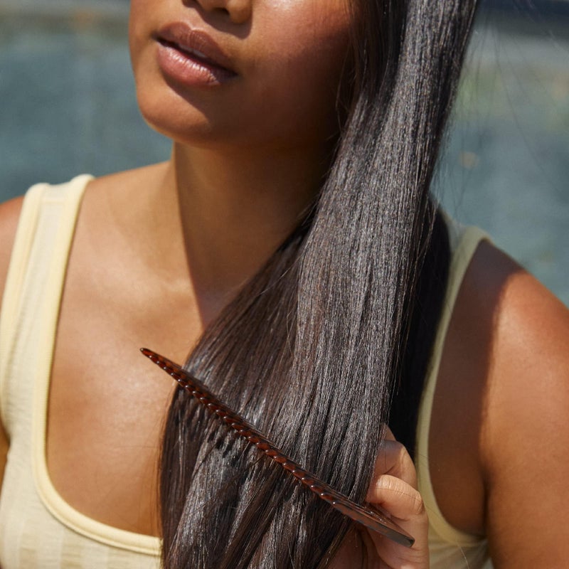 hers Triple Threat Shampoo & Conditioner Set - Biotin, Saw Palmetto, & Pumpkin Seed Oil Formula - Thickens & Hydrates - Color-Safe, Paraben-Free, Vegan - Napa Rose Scent - 6.4 Fl Oz, 2 Count - Image 5