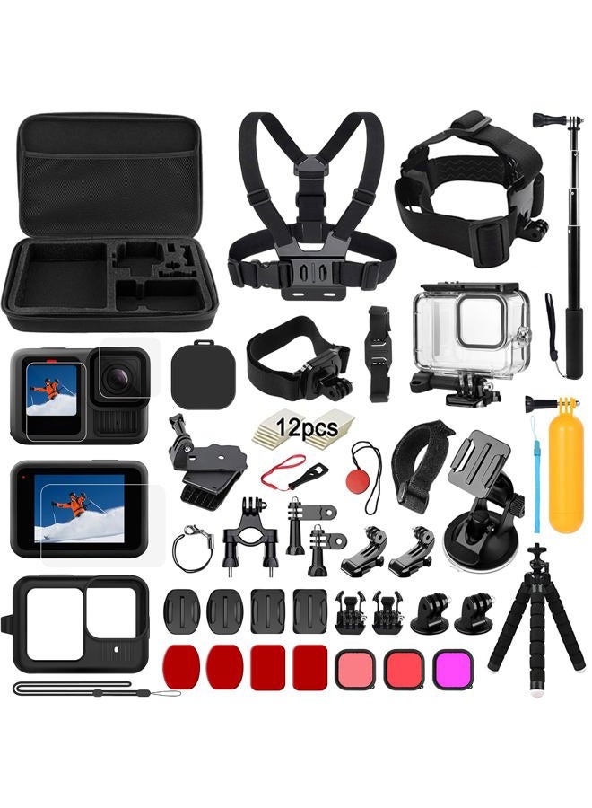 SGIP Accessories for GoPro Hero 13 Black, SGIP Waterproof Protective Cover Housing Bike Mount Selfie Stick, Accessory Set for GoPro Hero 13 - Image 1