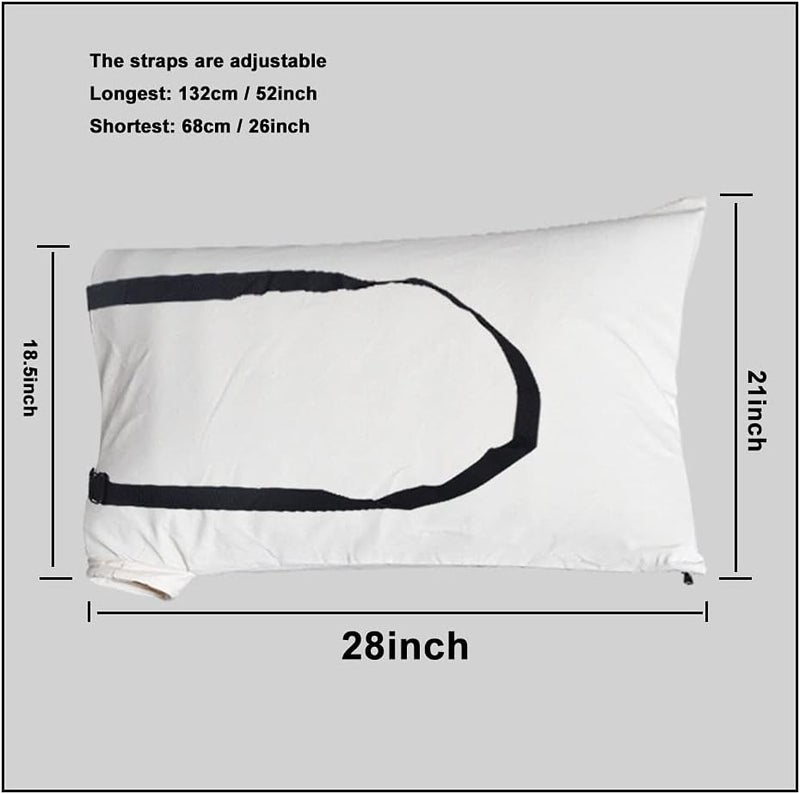 Haiouus Universal Leaf Vacuum Blower Bag Bottom Debris Dump Bag, Compatible with Leaf Blowers and Ultra Blower Rake, Suitable for Most Blowers - Image 3