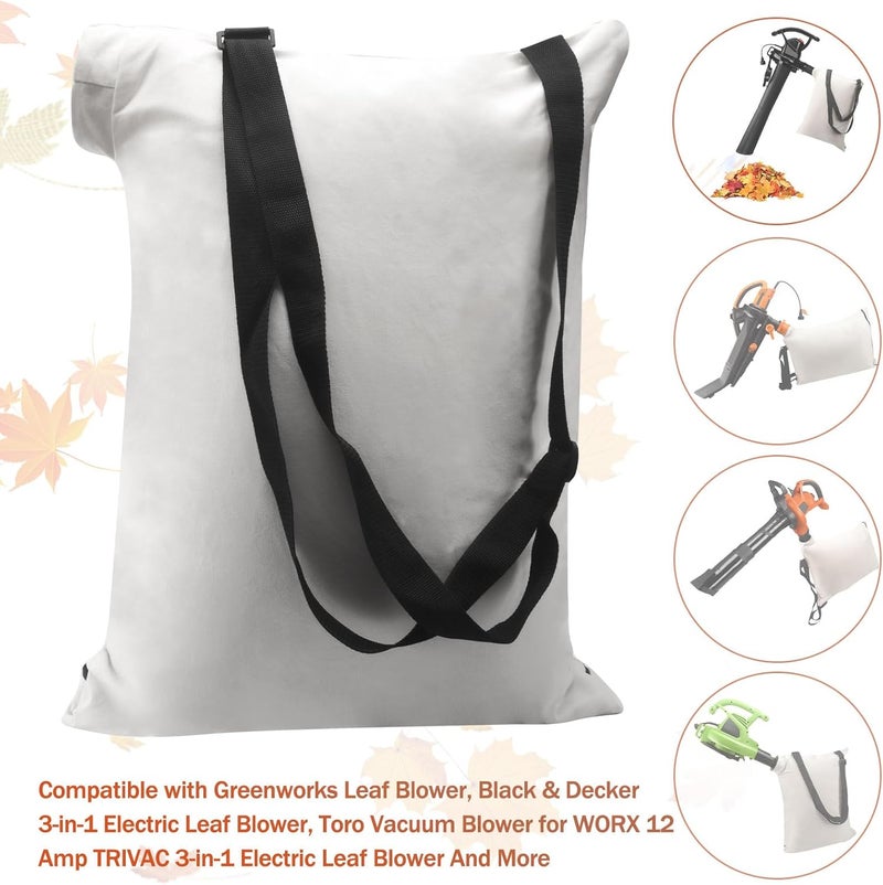 Haiouus Universal Leaf Vacuum Blower Bag Bottom Debris Dump Bag, Compatible with Leaf Blowers and Ultra Blower Rake, Suitable for Most Blowers - Image 2