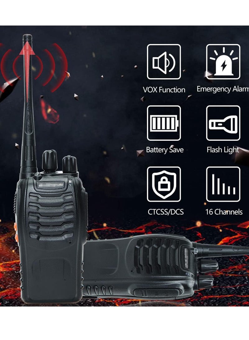 Toys for 3-12 Year Old Boys Girls with LCD Flashlight, Kids 2Pack Long Range 22 Channels for Hiking Camping, Birthday Gift Present - Image 1