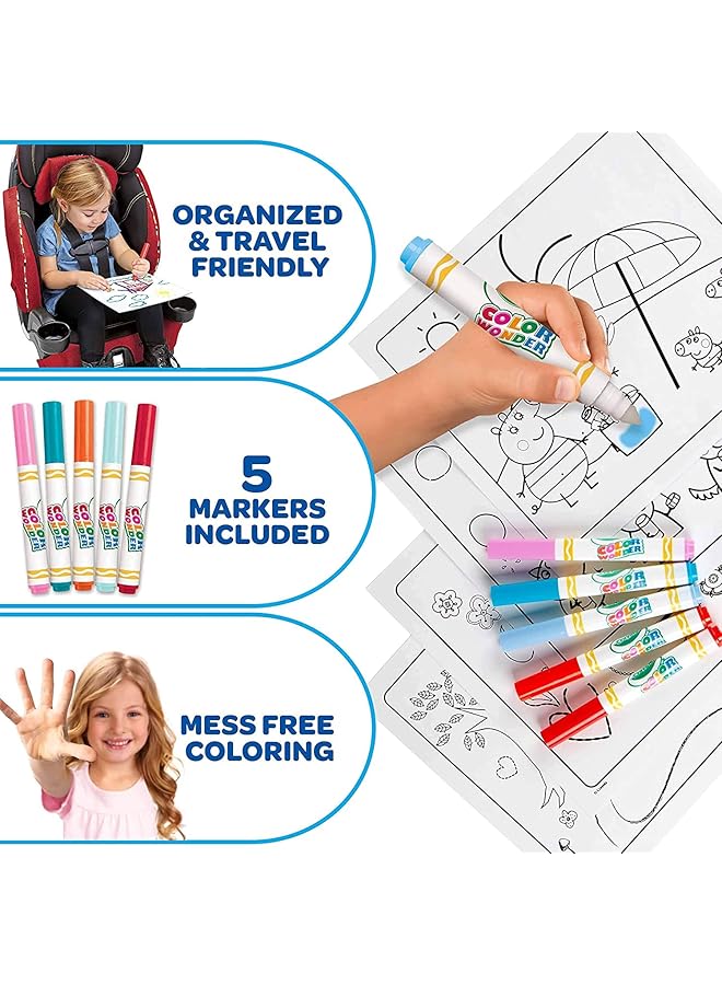 كرايولا مجموعة تلوين حيوانات من Color Wonder مكونة من 4 أقلام تلوين - Image 3