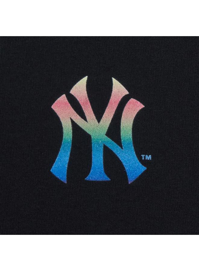 Mlb Uni Short Sleeve Back Logo Cooling T-shirt Sports Casual 26 New 3atsb0663-50bks-m - Image 5