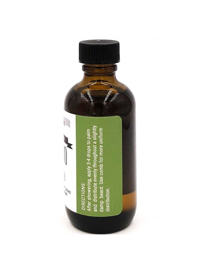 taconic shave Premium All Natural Beard Oil - 2 Ounce bottle (Urban Woods)  - Image 2