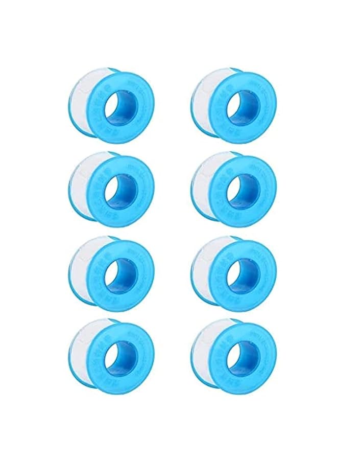 erorex Bathroom Accessories Raw Material Belt Sealing Tape Pipe Tape Angle Valve Faucet Other Special Thread Seal Tape Faucet Sealing Tape Waterproof Raw Material With Tape 8 Pack - Image 1