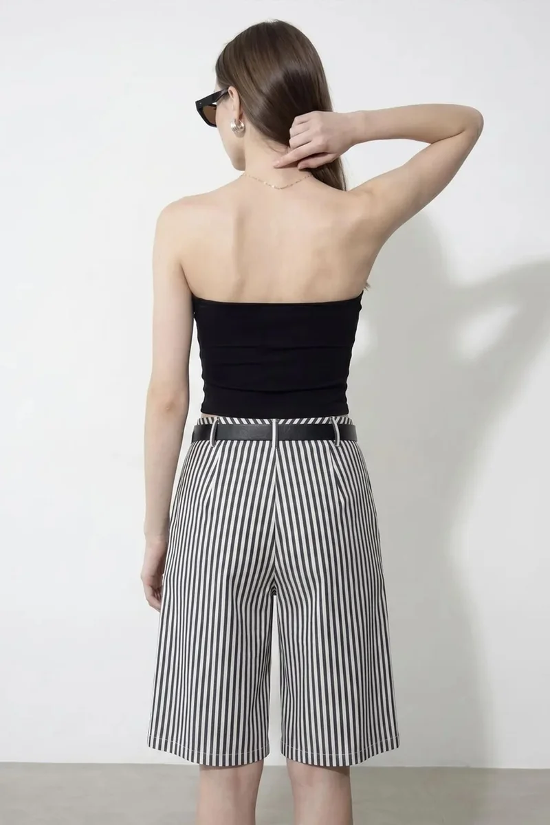 Dilvin Black DILVIN Women’s Strapless Crop Bandeau Top for Women | Best Price UAE