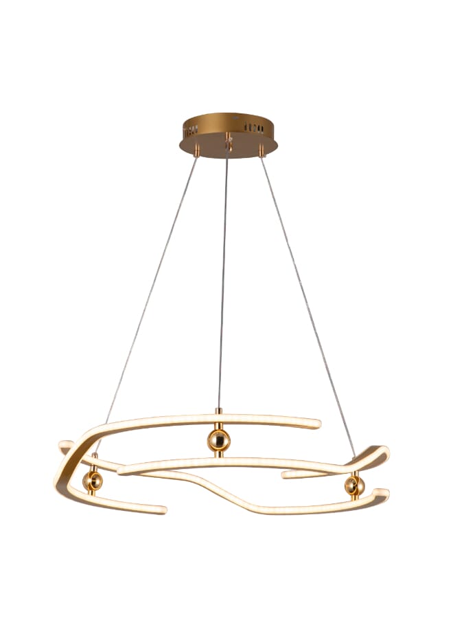 بيست باور مصباح سقف LED 6587 حديث بقوة 213 وات مع 3 مستويات سطوع | مصباح معلق LED مع ارتفاع قابل للتعديل مثالي لغرف النوم وغرفة المعيشة - Image 3