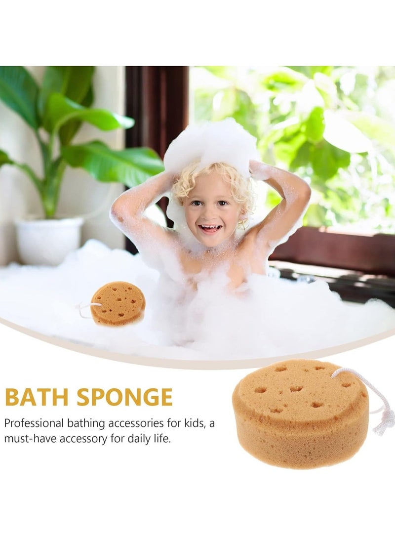 4pcs Body Loofah Scrubber, Exfoliating Bath Sponge, Shower Brush Soft Scrubber Skin Cleaning Spa Massager Towel Body Scrubberwash Sponge for Women Men Kids - Image 3
