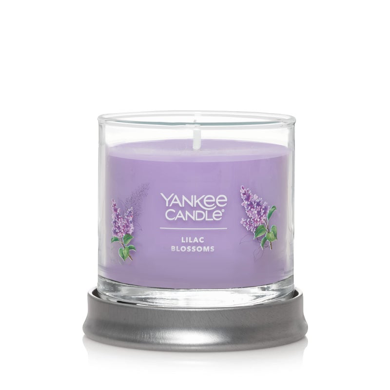 Yankee Candle Lilac Blossoms Scented Signature 43oz Small Tumbler Single Wick Candle Over 20 Hours of Burn Time
