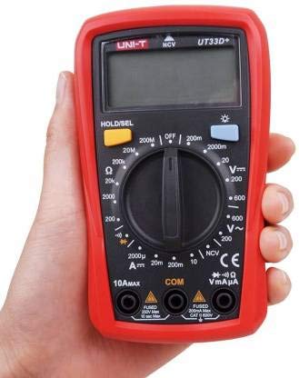 UNI-T UT33D+ Reliable Digital Multimeter, Palm-sized, with non-contact voltage detection, for the field engineers - Image 5