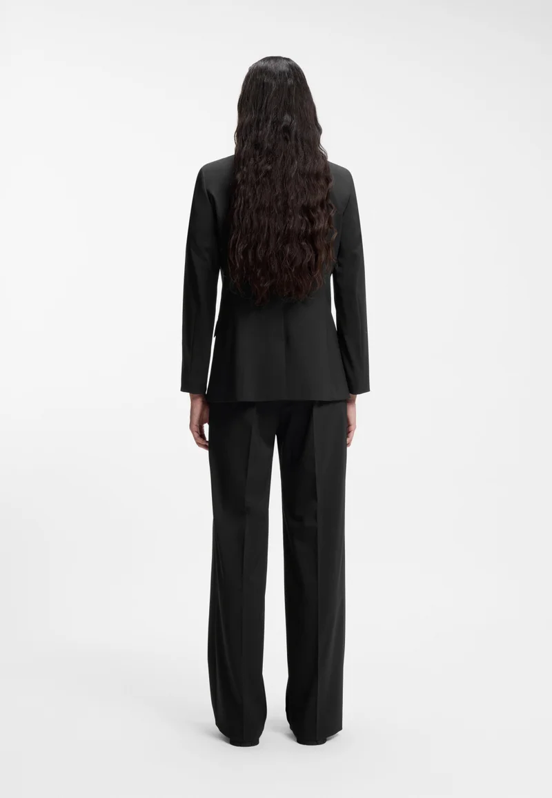 HUGO Regular-fit jacket with notch lapels