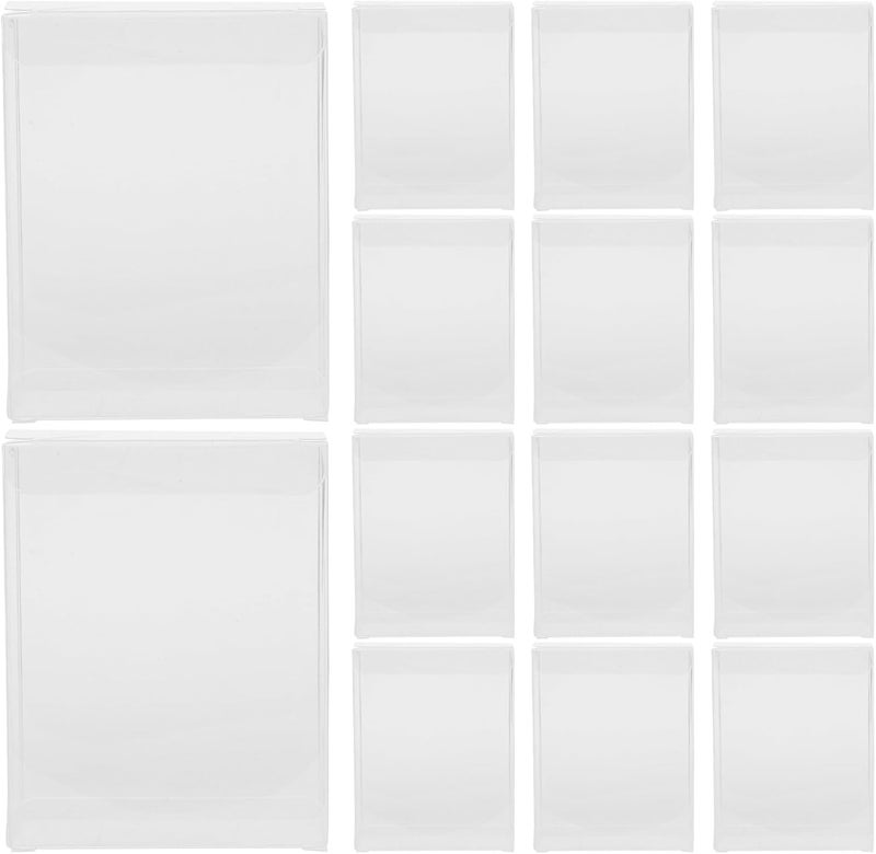 Yardenfun 30Pcs PVC Wedding Boxes with Lid 4X8.5X10.8Cm Rectangular Packaging Cases for Candy Chocolate Party and Holiday Presents - Image 1