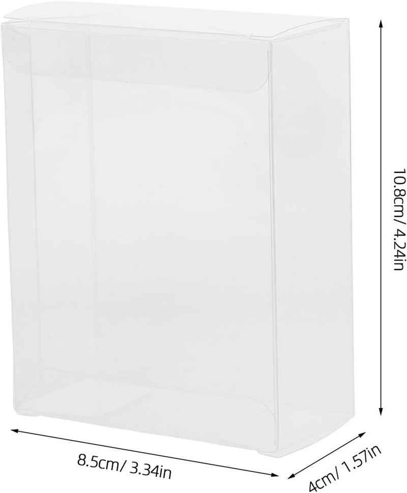 Yardenfun 30Pcs PVC Wedding Boxes with Lid 4X8.5X10.8Cm Rectangular Packaging Cases for Candy Chocolate Party and Holiday Presents - Image 2