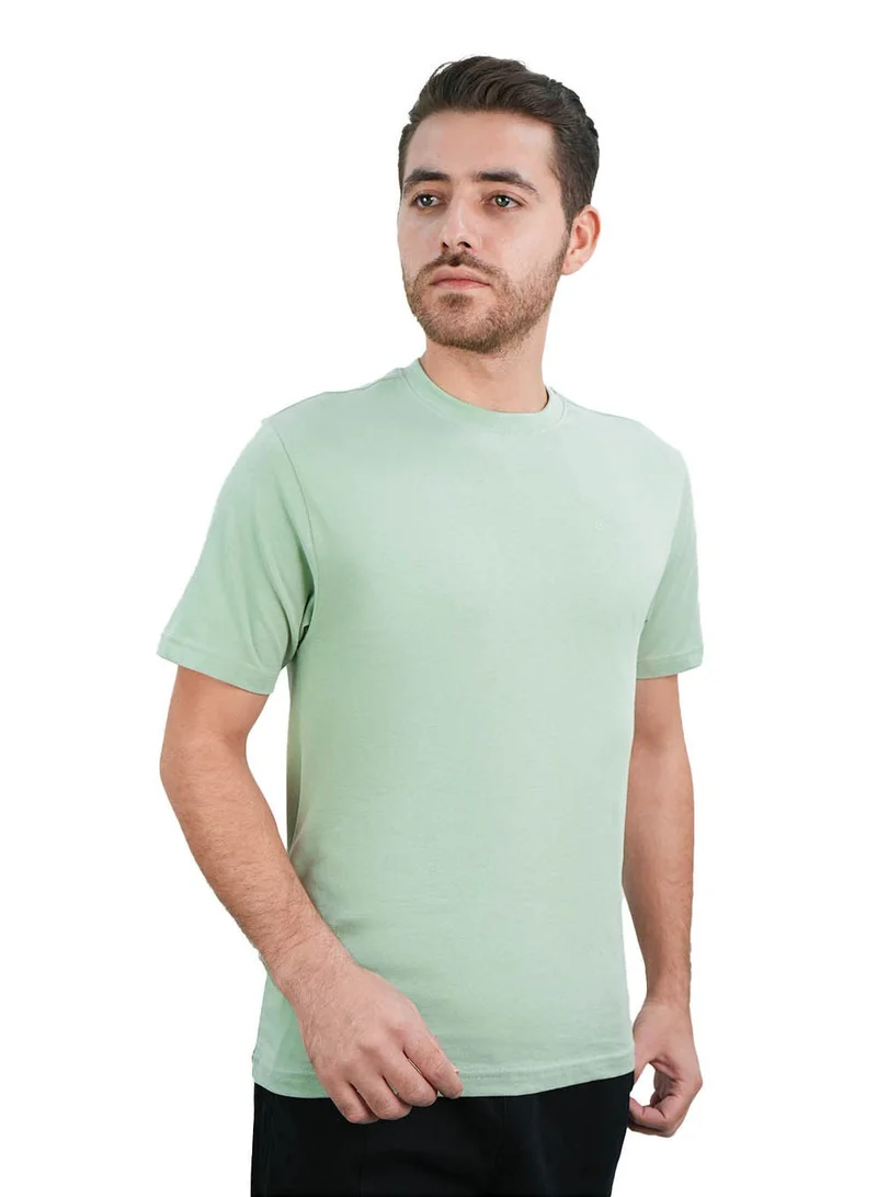 Men's Giordano Cotton Crewneck Slim Fit Tee - Short Sleeve