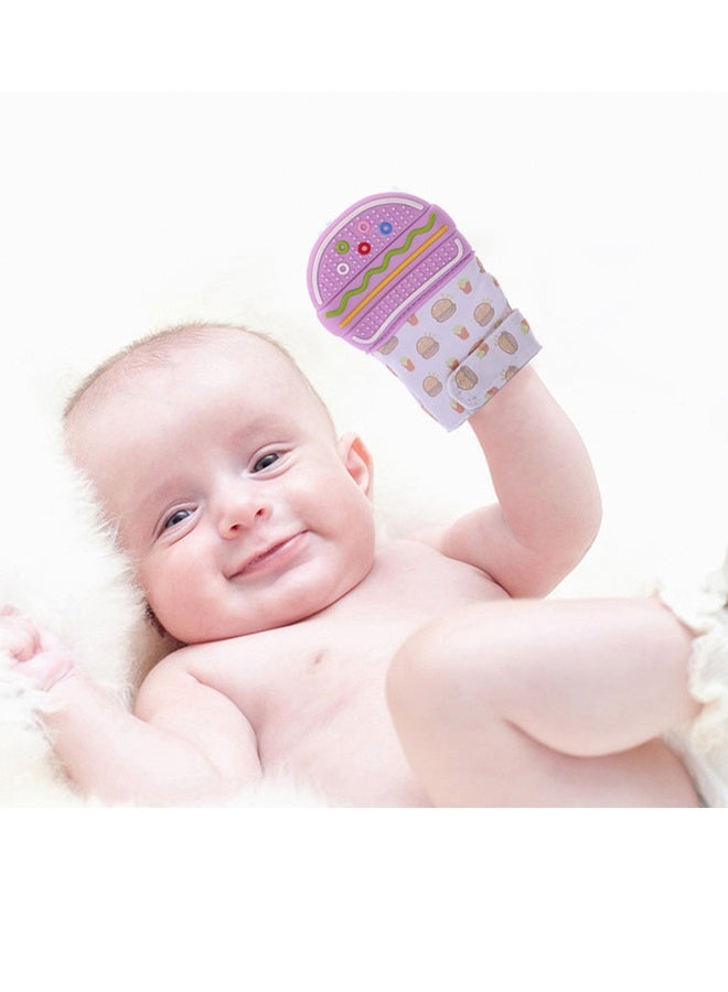 Wish Teething Mittens for Baby, Teething Glove, Infant Soothing Pain Relief Mitt Baby Teether Mits for Baby - Image 2