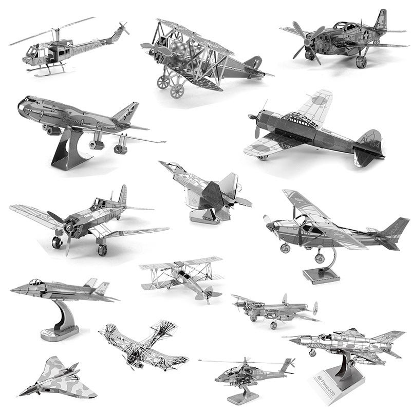 Aipin Group A Vip Diy Assembly Model 3D Light-Engraved Stereo Metal Puzzle Dropshipping - Image 2