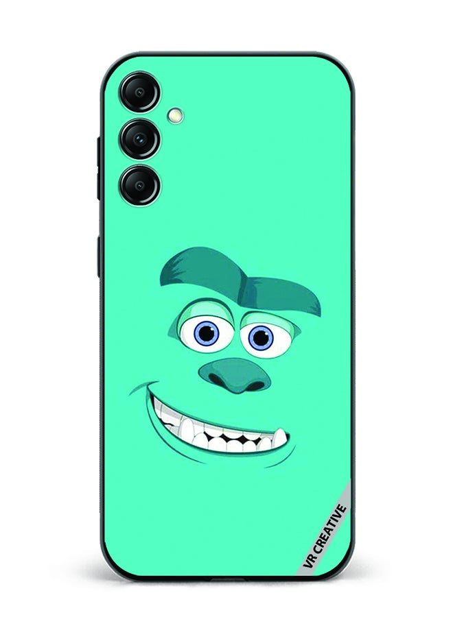 VR CREATIVE Protective Case Cover For Samsung Galaxy A55 Blue Monster Design Multicolour - Image 1