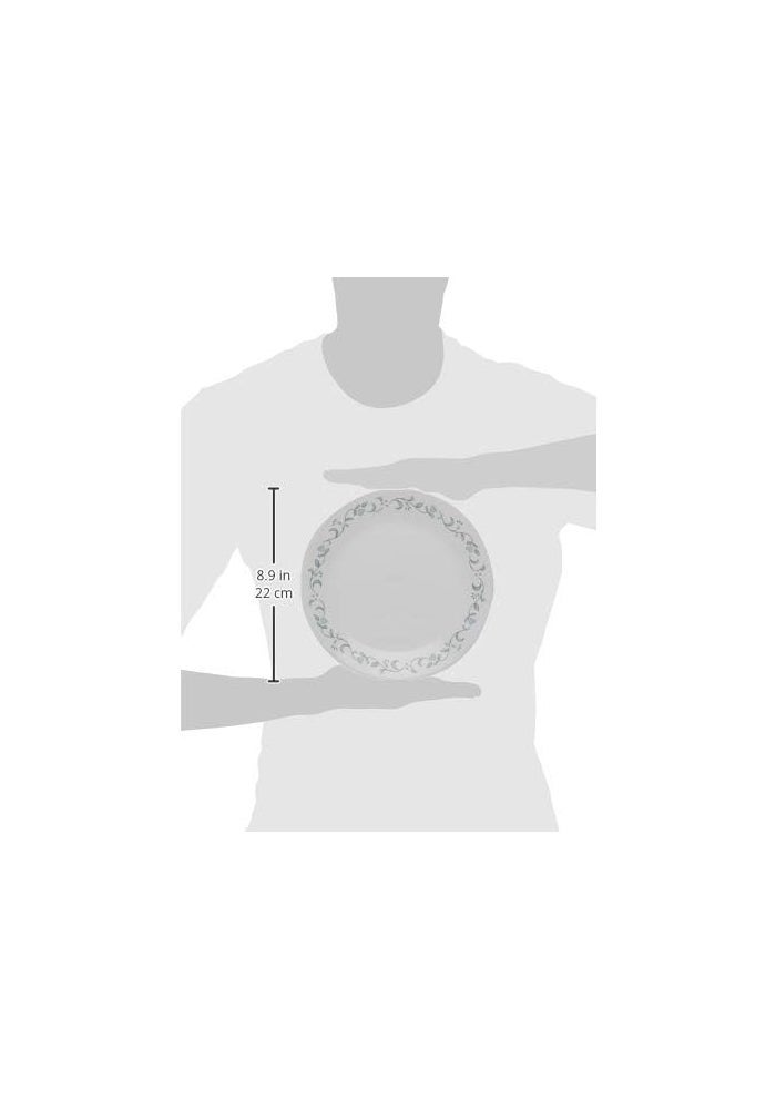 Corelle طبق غداء كوريل 8.5 بوصة من مجموعة ليفينغ وير - تصميم كوخ ريفي - Image 4