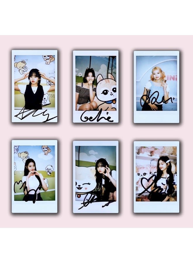 NIBEMINENT 6 Pcs Kpop IVE I AM Minive Lomo Cards Card For Fans Collection Gifts - Image 1