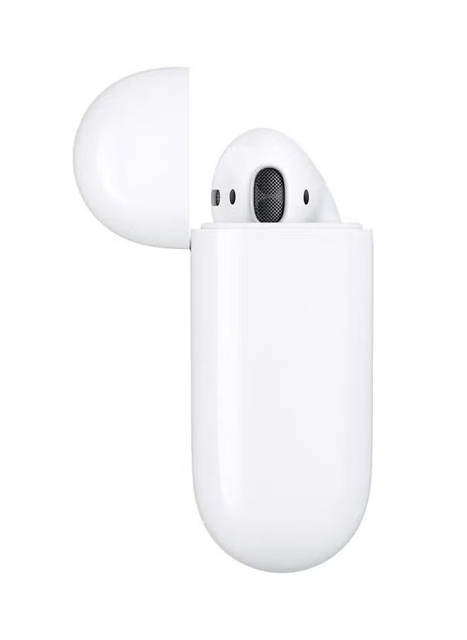 فوسيبورو سماعات Airpods اللاسلكية من الجيل الثاني بتقنية البلوتوث داخل الأذن مع حافظة الشحن، بها ميكروفون مدمج وإعداد تلقائي، وتتميز بملاءمة الأذن.  - Image 3
