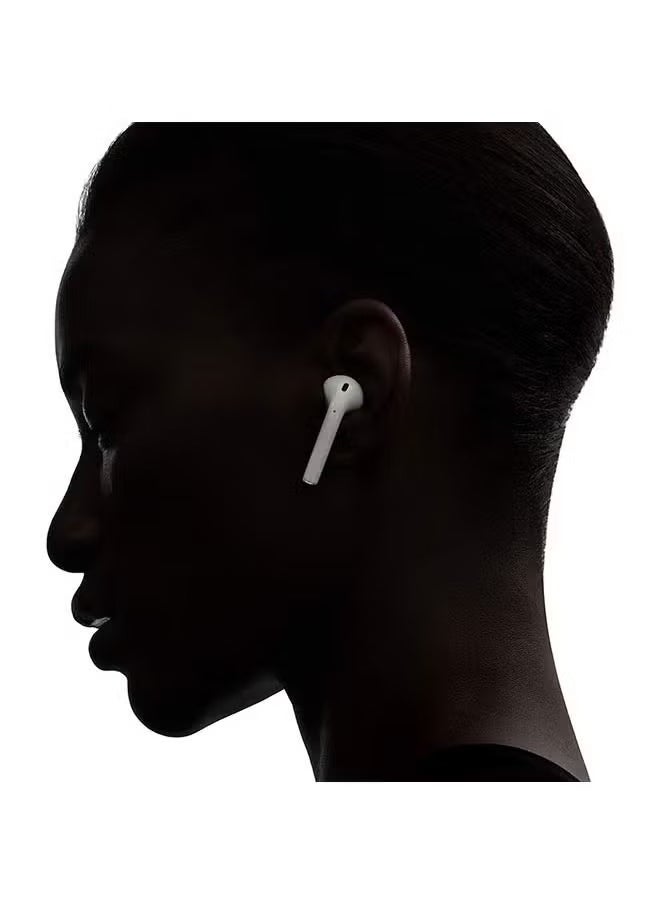 فوسيبورو سماعات Airpods اللاسلكية من الجيل الثاني بتقنية البلوتوث داخل الأذن مع حافظة الشحن، بها ميكروفون مدمج وإعداد تلقائي، وتتميز بملاءمة الأذن.  - Image 5