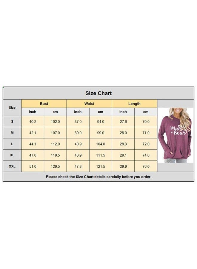 onlypuff Long Sleeve Shirts for Women Fall Fashion Tops Clothing, 01 Sunflower Peach, XXL - Image 5