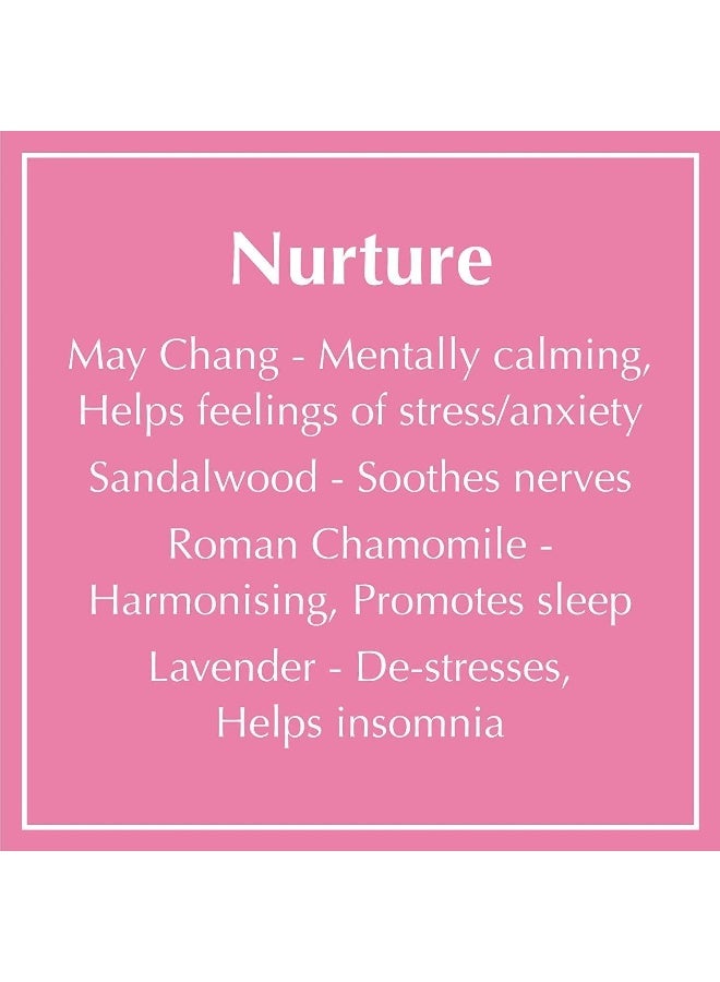 AromaWorks London Nurture Soy Wax Candle - May Chang, Roman Chamomile and Sandalwood Aromas - Calm, De-Stress & Sleep - Natural, Vegan, Cruelty Free - Medium 7.76oz - Image 5