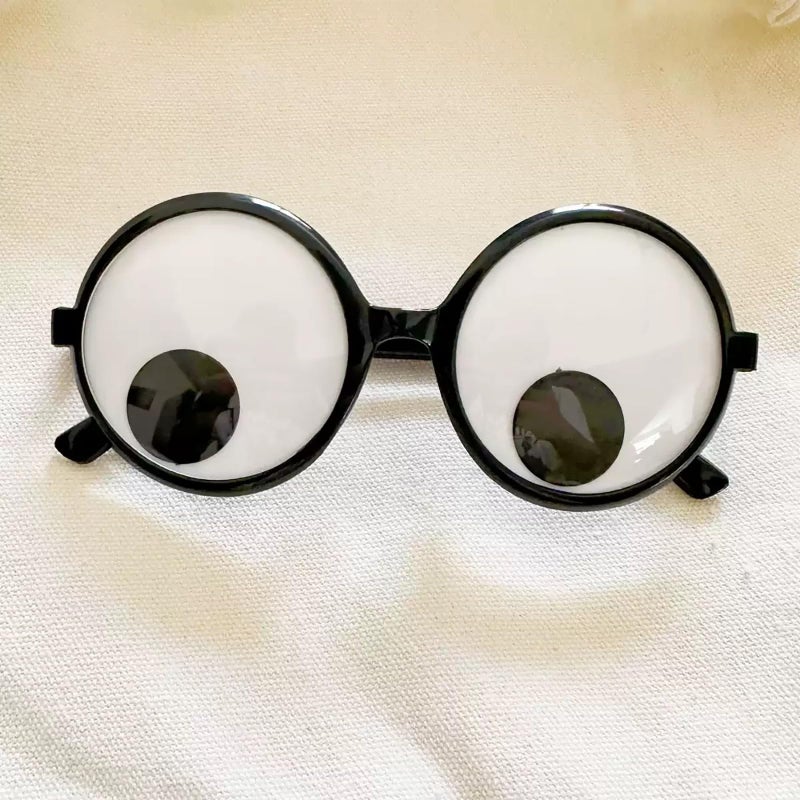 Delphinus Googly Eyes Glasses, Funny Googly Eyes Goggles Shaking Party Glasses Toys Novelty Shades Funny Costume Accessories for Party Favorâ€¦ - Image 3