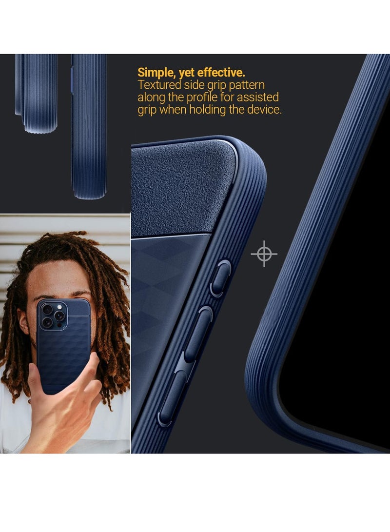 Beauenty Parallax Mag Case Built-in Magnet Designed For Magsafe Compatible With Apple iPhone 15 Pro Max Case (2023) - Blue - Image 4