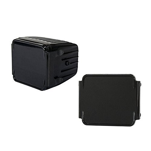 Auto Power Plus AutoPowerPlus LED Light Covers 2Pcs 4 Inch Off Road LED Work Light Cover Led Pods Covers Cube Fog Light Protective Lens Covers For Jeep Wrangler JK Trucks ATV UTV - Image 5