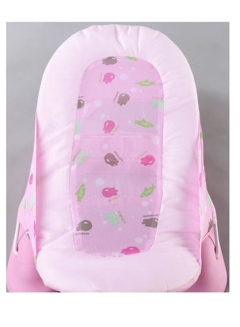 إفريثينج فور كيدز كرسي استحمام للأطفال حديث الولادة قابل للطي 3 أوضاع قابل للتعديل قابل للغسل شبكة ناعمة كبيرة المقعد - Image 2