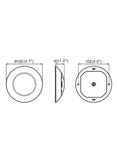 نيبمينينت مصباح LED داخلي للسقف بتصميم دائري لقارب RV  - Image 5