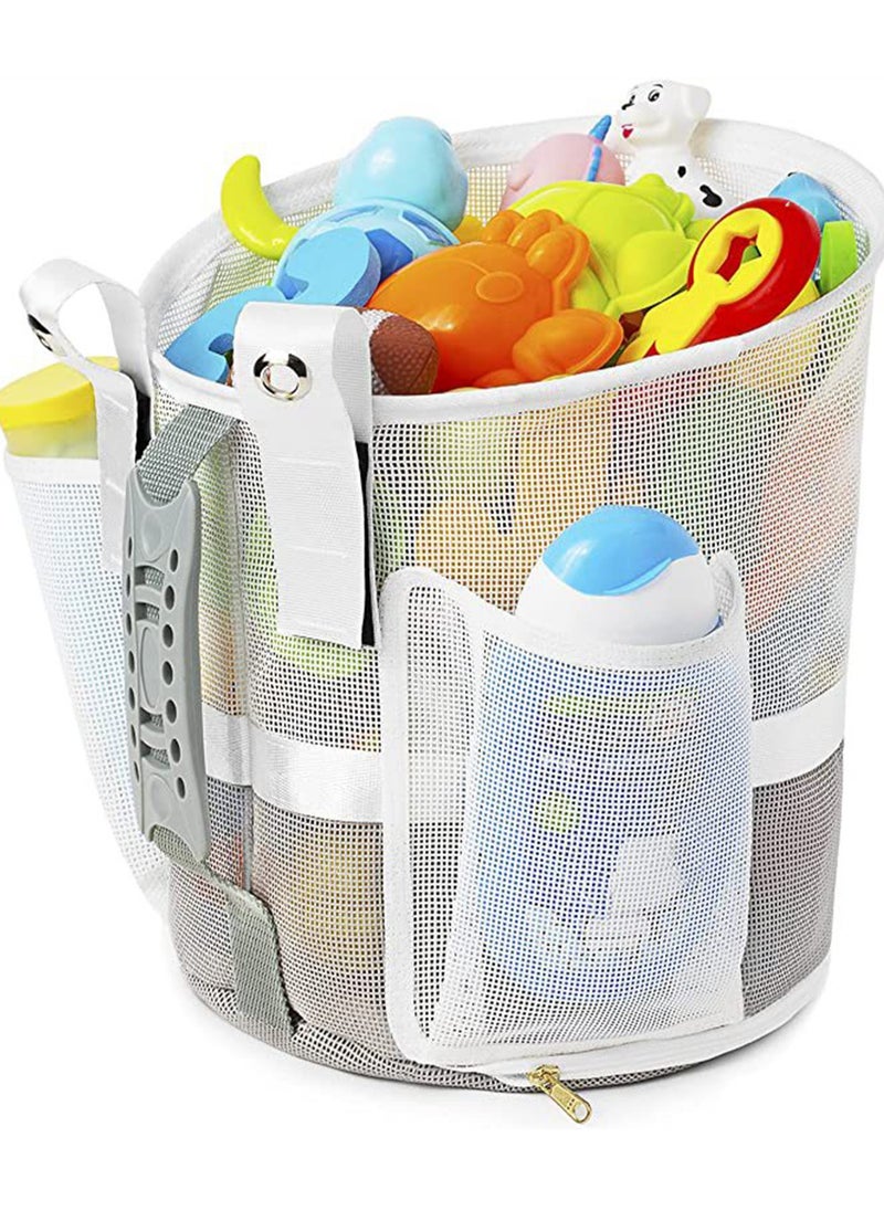 Generic - Children's Bath Toy Storage Basket, Sundries Storage Basket, Toiletries Storage Basket, Storage Basket, Portable Storage (Storage Basket Only) - Image 1