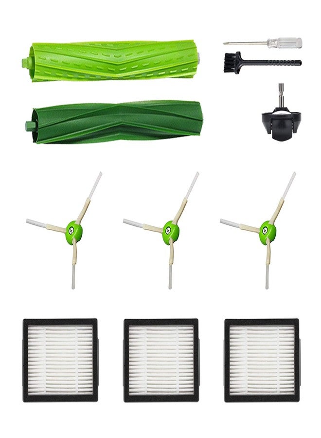 SENNII Replacement Parts Accessories for iRobot Roomba i7 j7 i6 i8 i3 i4 i1 e5 e6 I E Series Vacuum Cleaner Includes 1 Pack Roller Brush,Front Caster Wheel,and 3 Pack Filter,Side Brush - Image 1