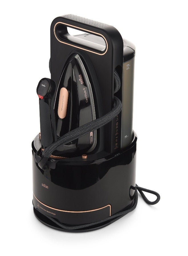براون CareStyle 9 Pro Steam Generator Iron, 2700W, Black Gold 2 L 2700 W IS9090BK Black Gold - Image 2
