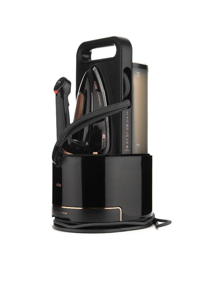 براون CareStyle 9 Pro Steam Generator Iron, 2700W, Black Gold 2 L 2700 W IS9090BK Black Gold - Image 3