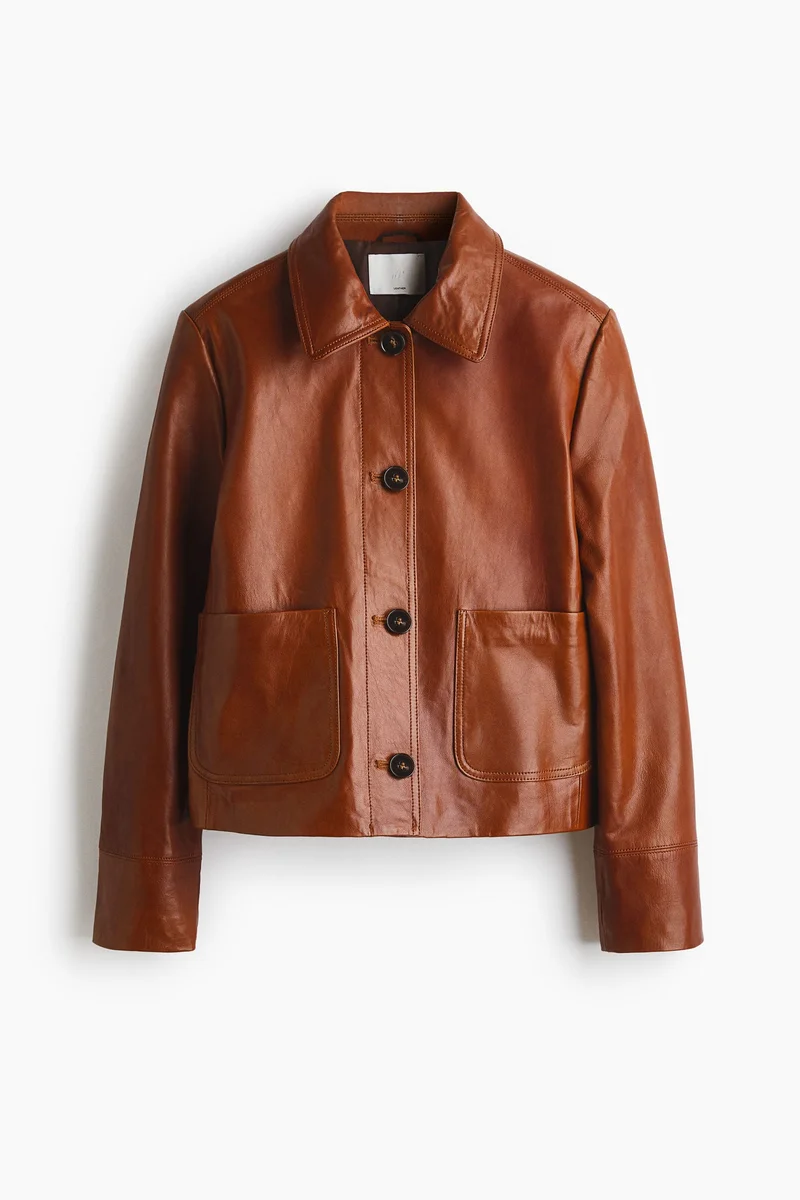 Leather jacket